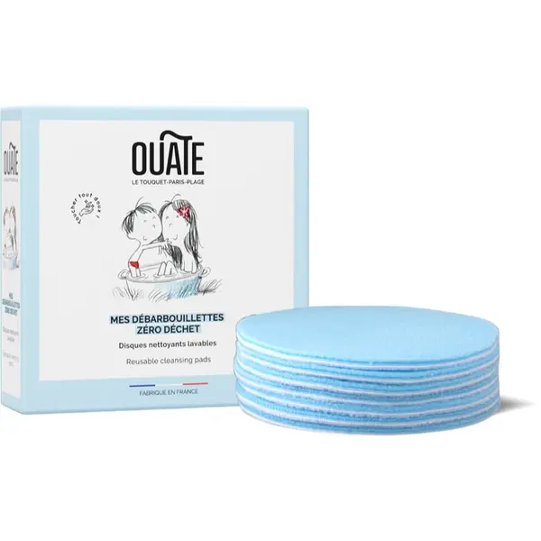 OUATE OUATE Reusable Cleansing Pads blazinice za skidanje šminke za djecu 7 kom