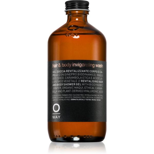 Oway Oway Hair & Body revitalizirajući gel za tuširanje za tijelo i kosu 240 ml