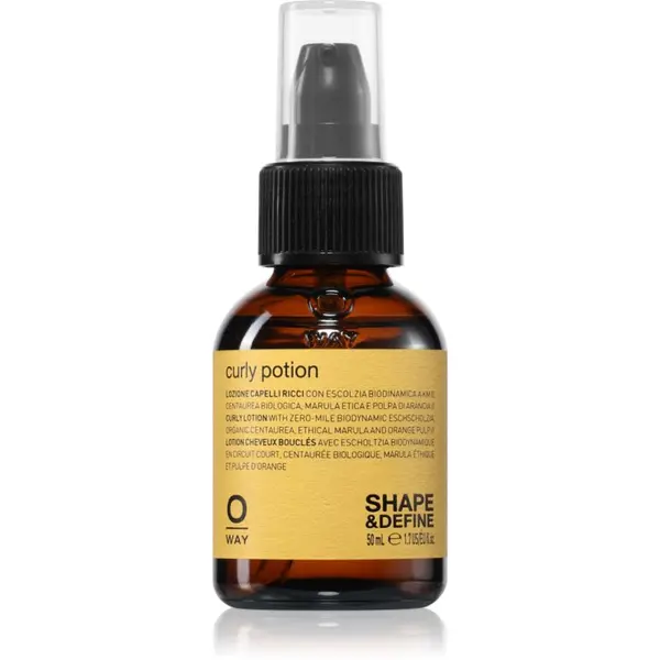 Oway Oway Shape & Define Curly Potion styling tretman za valovitu i kovrčavu kosu 50 ml