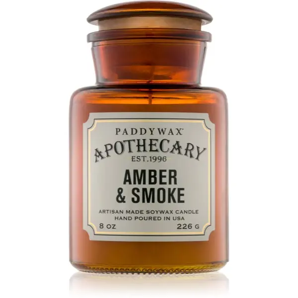 Paddywax Paddywax Apothecary Amber & Smoke mirisna svijeća 226 g