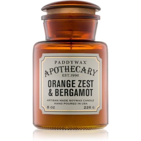 Paddywax Paddywax Apothecary Orange Zest & Bergamot mirisna svijeća 226 g
