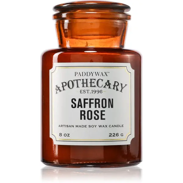 Paddywax Paddywax Apothecary Saffron Rose mirisna svijeća 226 g