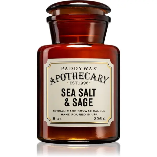 Paddywax Paddywax Apothecary Sea Salt & Sage mirisna svijeća 226 g