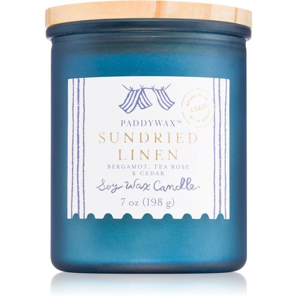 Paddywax Paddywax Coastal Sundried Linen mirisna svijeća 198 g