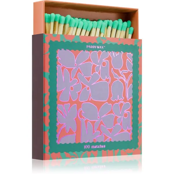 Paddywax Paddywax Jumbo Boxed Abstract Floral šibice 1 kom