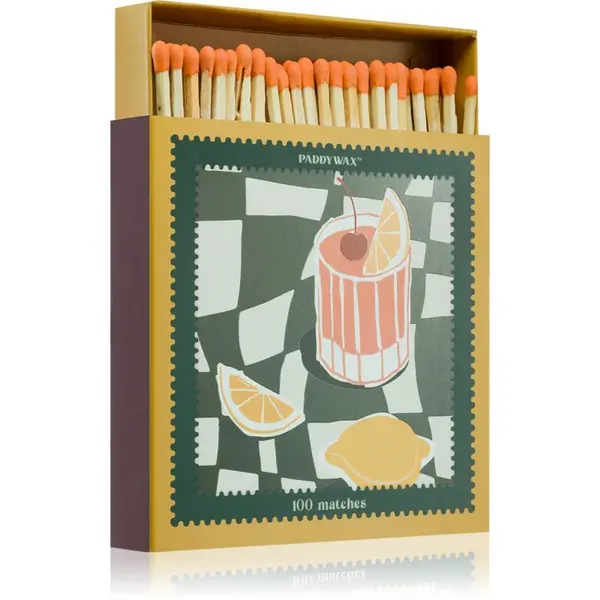 Paddywax Paddywax Jumbo Boxed Cocktail šibice 1 kom
