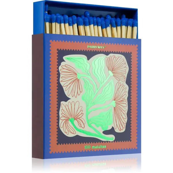 Paddywax Paddywax Jumbo Boxed Floral šibice 1 kom