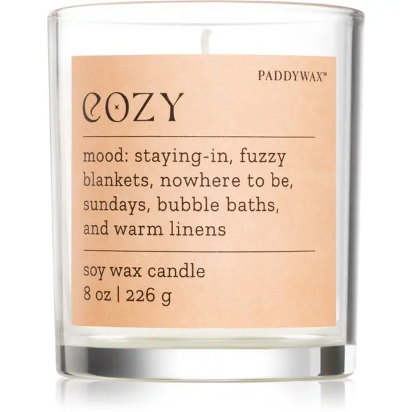 Paddywax Paddywax Mood Cozy Cashmere & French Orris mirisna svijeća 226 g