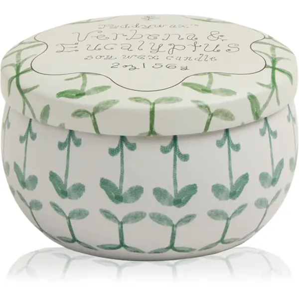 Paddywax Paddywax Tulip Verbena & Lemongrass mirisna svijeća sa zatvaračem 56 g