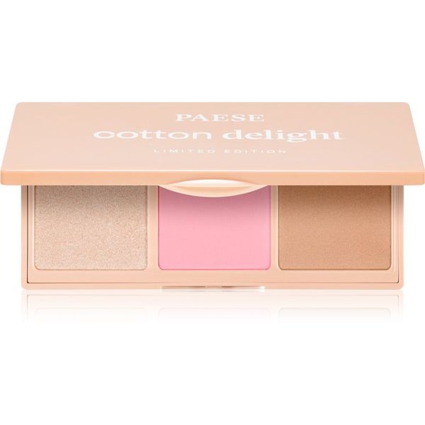 Paese Paese Cotton Delight Contour Palette paleta za konturiranje nijansa 01 Pink 9 g