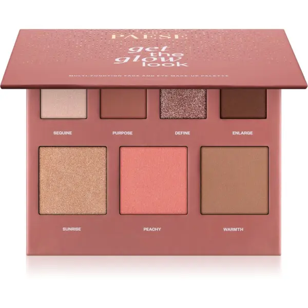 Paese Paese Get The Glow Look Face And Eye Make-up Palette multifunkcionalna paleta za lice i oči 16 g