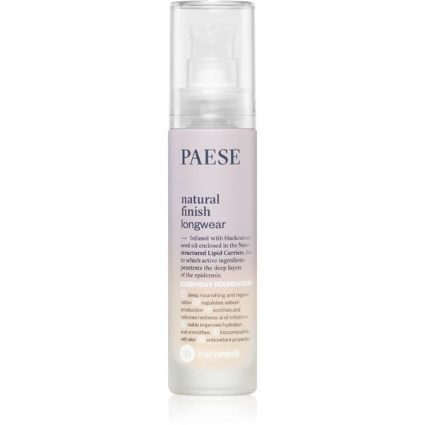 Paese Paese Nanorevit dugotrajni puder s hranjivim učinkom nijansa 2,5 Sand Beige 30 ml