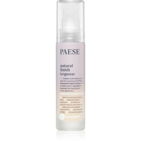 Paese Paese Nanorevit dugotrajni puder s hranjivim učinkom nijansa 2,5 Sand Beige 30 ml
