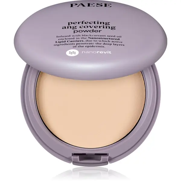 Paese Paese Nanorevit matirajući puder za osjetljivu kožu lica nijansa 04 Warm Beige 9 g