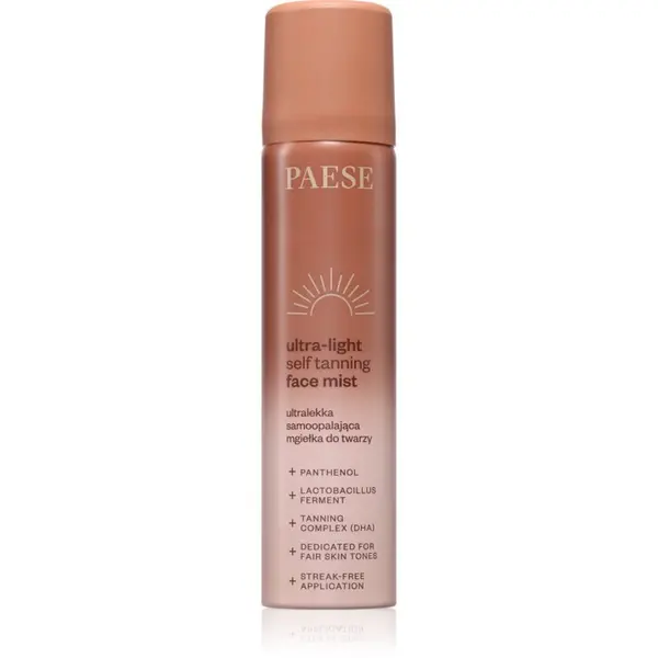 Paese Paese Ultra-light Self Tanning Face Mist magla za samotamnjenje za lice 75 ml