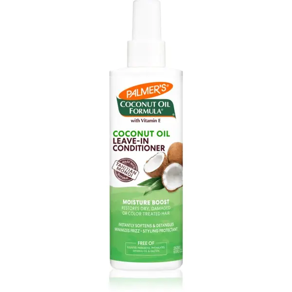 Palmer’s Palmer’s Coconut Oil Formula Moisture Boost regenerator u spreju bez ispiranja za suhu, oštećenu i kemijski tretiranu kosu 250 ml
