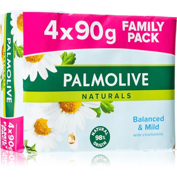 Palmolive Palmolive Naturals Chamomile sapun s kamilicom 4x90 g