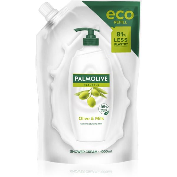 Palmolive Palmolive Naturals Milk & Olive antistres gel za tuširanje zamjensko punjenje 1000 ml