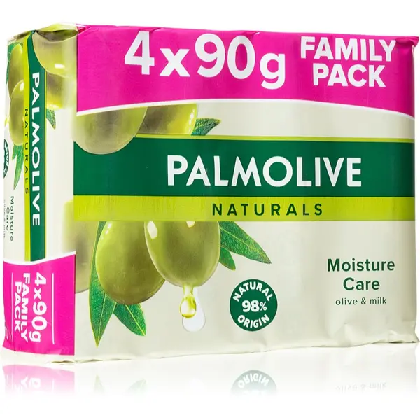 Palmolive Palmolive Naturals Milk & Olive sapun 4x90 g