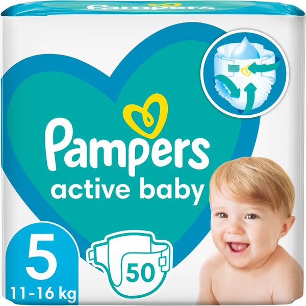 Pampers Pampers Active Baby Size 5 jednokratne pelene 11-16 kg 50 kom