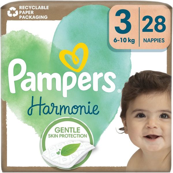 Pampers Pampers Harmonie Size 3 jednokratne pelene 6-10 kg 28 kom