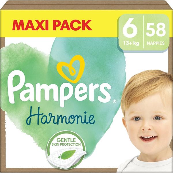 Pampers Pampers Harmonie Size 6 jednokratne pelene 13+ kg 58 kom