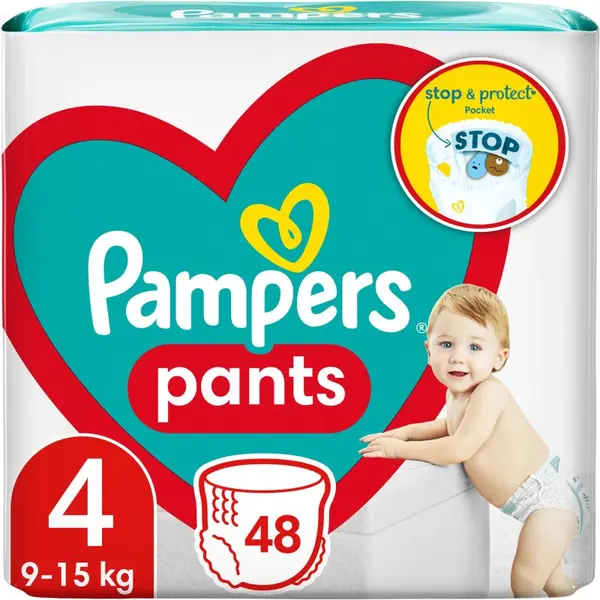 Pampers Pampers Pants Size 4 jednokratne pelene-gaćice 9-15 kg 48 kom