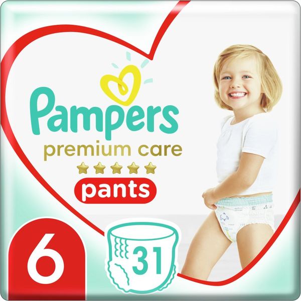 Pampers Pampers Premium Care Pants Extra Large Size 6 jednokratne pelene-gaćice 15+ kg 31 kom