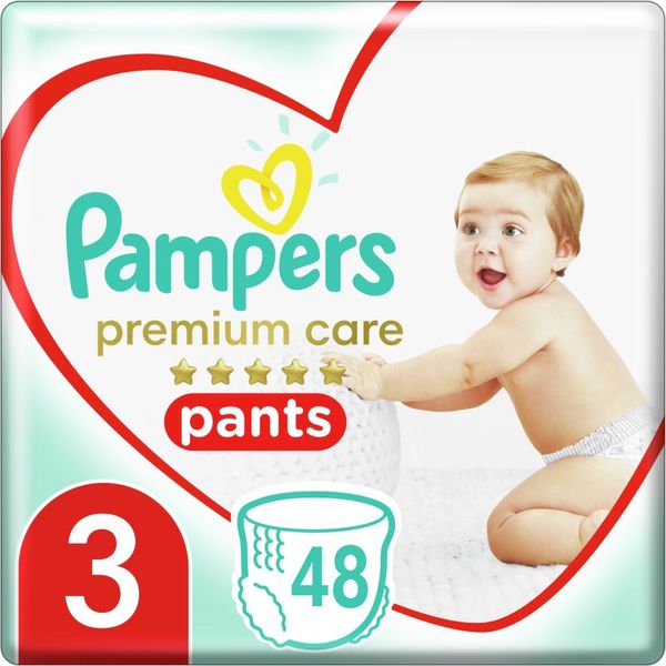 Pampers Pampers Premium Care Pants Midi Size 3 pelene-gaćice 6-11kg 48 kom