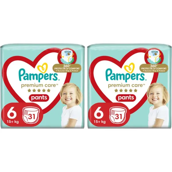 Pampers Pampers Premium Care Pants Size 6 set za bebe i djecu