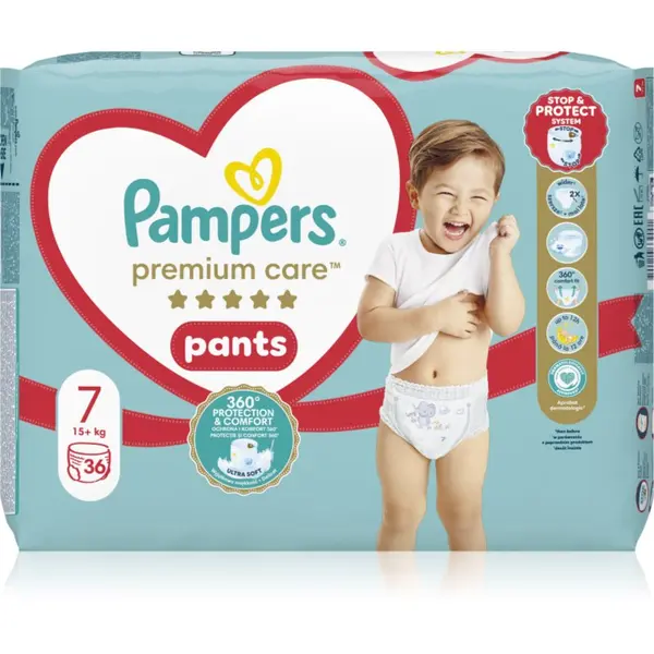 Pampers Pampers Premium Care Pants Size 7 jednokratne pelene-gaćice 15+ kg 36 kom