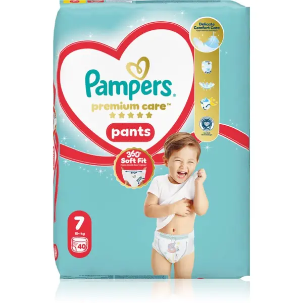 Pampers Pampers Premium Care Pants Size 7 jednokratne pelene-gaćice 15+ kg 40 kom