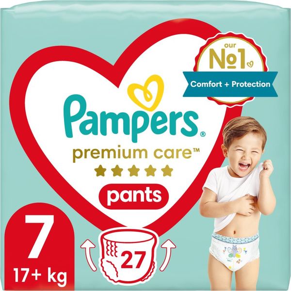 Pampers Pampers Premium Care Pants Size 7 jednokratne pelene-gaćice 17+ kg 27 kom