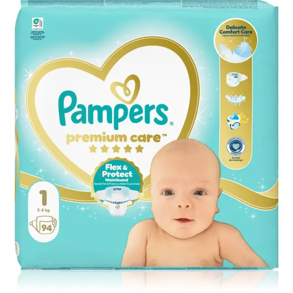 Pampers Pampers Premium Care Size 1 jednokratne pelene 2-5 kg 94 kom