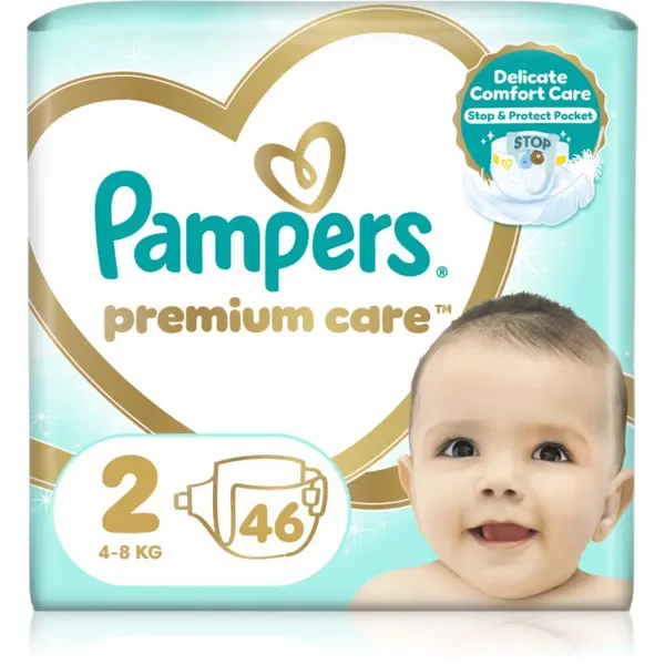 Pampers Pampers Premium Care Size 2 jednokratne pelene 4-8kg 46 kom