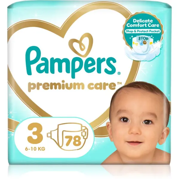 Pampers Pampers Premium Care Size 3 jednokratne pelene 6-10 kg 78 kom