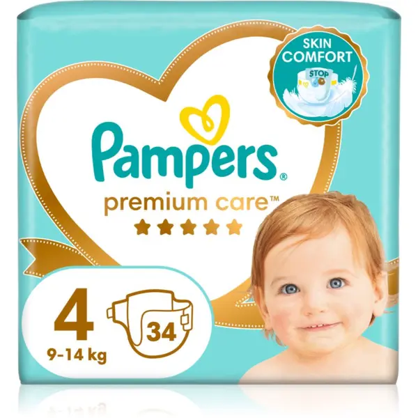 Pampers Pampers Premium Care Size 4 jednokratne pelene 9-14 kg 34 kom