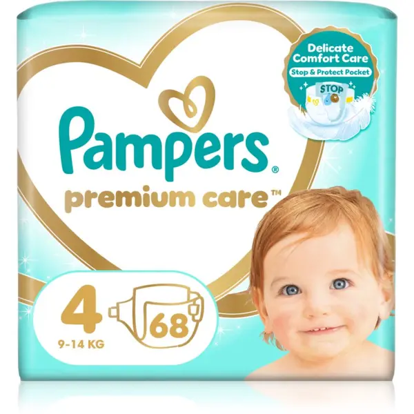 Pampers Pampers Premium Care Size 4 jednokratne pelene 9-14 kg 68 kg