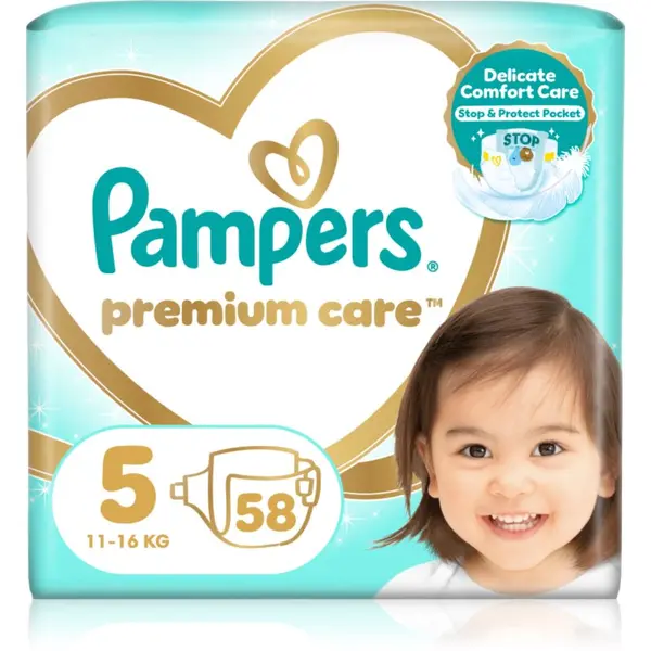 Pampers Pampers Premium Care Size 5 jednokratne pelene 11-16 kg 58 kom