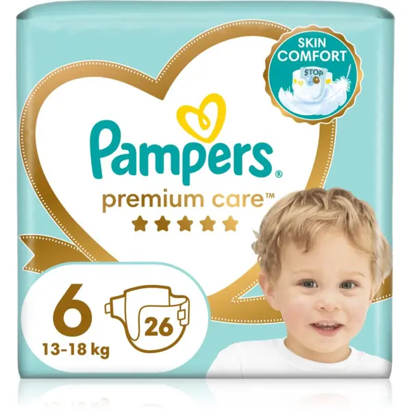 Pampers Pampers Premium Care Size 6 jednokratne pelene 13-18 kg 26 kom