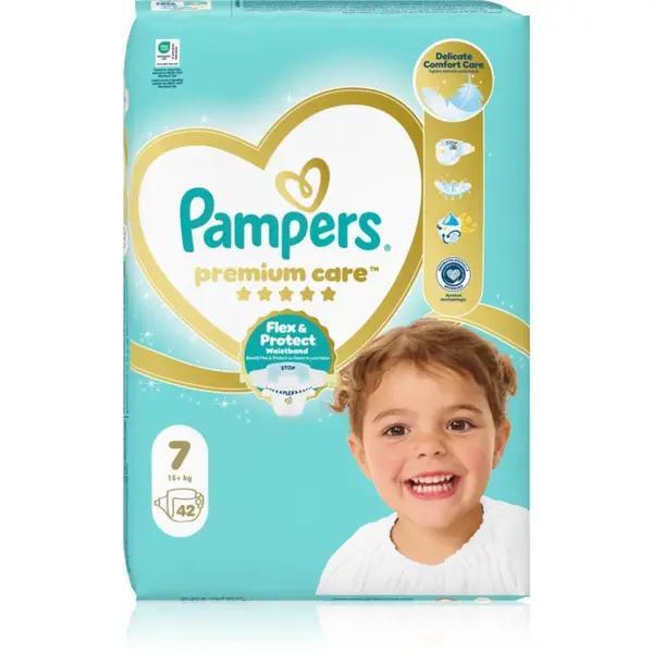 Pampers Pampers Premium Care Size 7 jednokratne pelene 15+ kg 42 kom