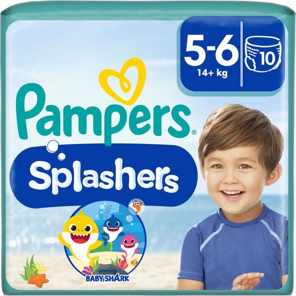 Pampers Pampers Splashers 5-6 pelene za kupanje 14+ kg 10 kom