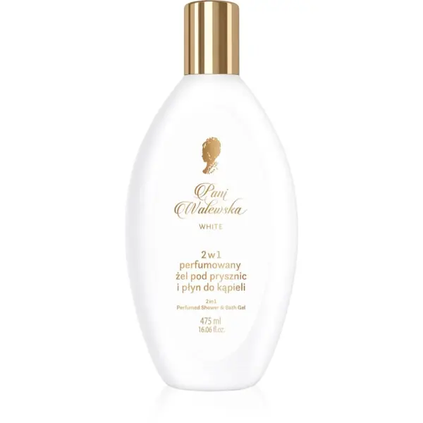 Pani Walewska Pani Walewska White 2 in 1 gel za tuširanje i kupka od mjehurića 2 u 1 475 ml