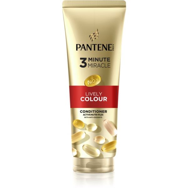 Pantene Pantene 3 Minute Miracle Lively Colour regenerator za oštećenu i obojenu kosu 220 ml