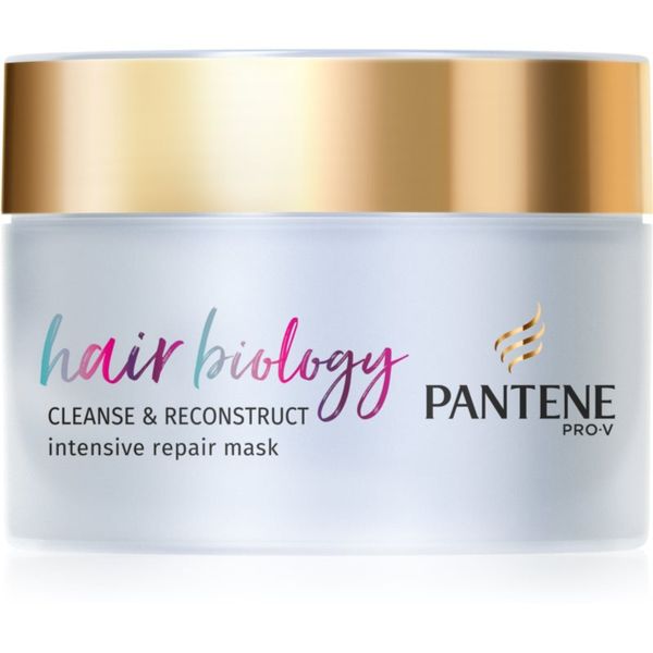 Pantene Pantene Hair Biology Cleanse & Reconstruct maska za kosu za masnu kosu 160 ml
