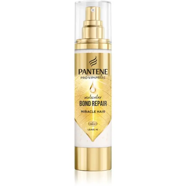 Pantene Pantene Molecular Bond Repair Miracle Hair krema bez ispiranja za oštećenu kosu 90 ml