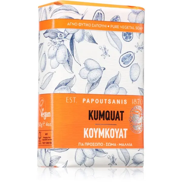 PAPOUTSANIS PAPOUTSANIS Kumquat sapun 150 g
