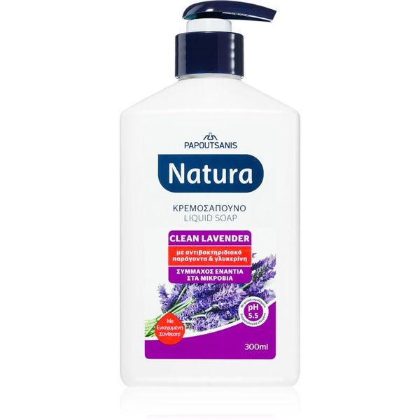 PAPOUTSANIS PAPOUTSANIS Natura Clean Lavender tekući sapun 300 ml