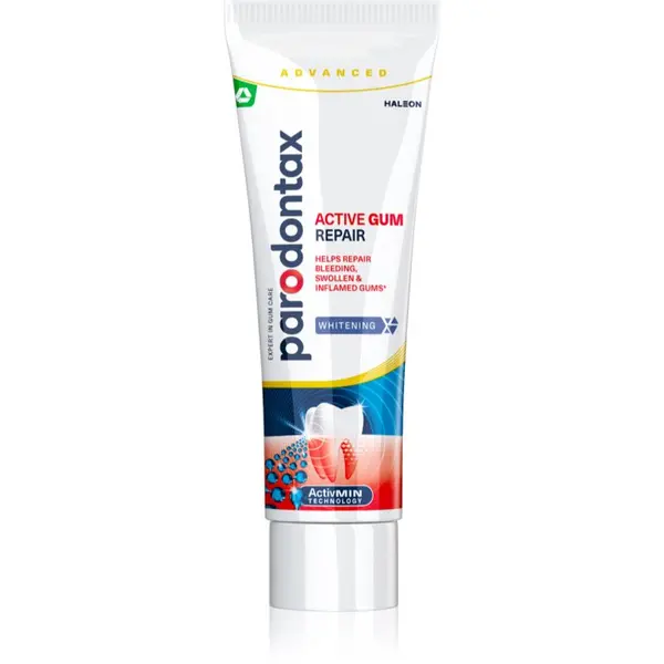 Parodontax Parodontax Active Gum Repair Whitening pasta za zube za zdrave desni i kompletnu njegu zuba 75 ml