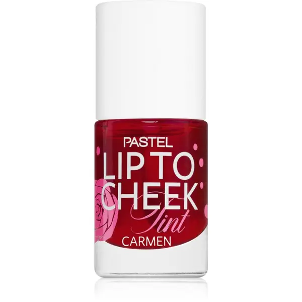 Pastel Pastel Lip To Cheek Tint tekuće rumenilo za usne i lice nijansa 01 Carmen 9.6 ml